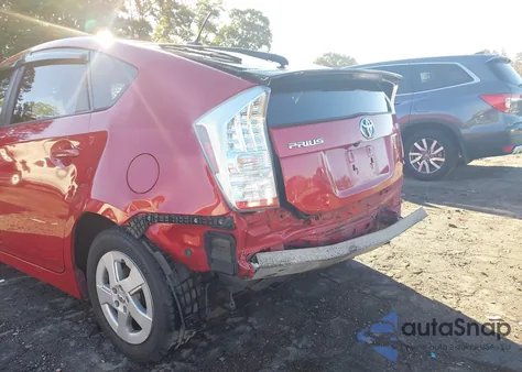 2011 Toyota Prius from USA, damaged, VIN JTDKN3DU9B1340981
